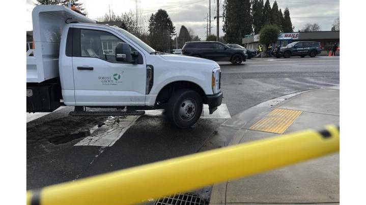71-year-old woman crossing the road in mobility scooter dies after being hit by car in Forest Grove