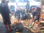 Realizan jornada de limpieza en el centro de San Félix