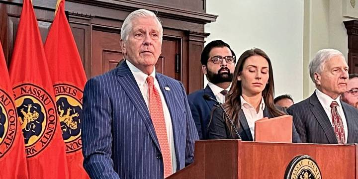 Long Island Republican Bruce Blakeman is running for New York governor