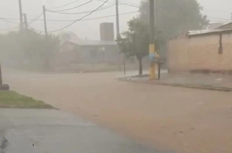 Lluvias y viento en Frías: preocupación por posibles destrozos tras el fuerte temporal