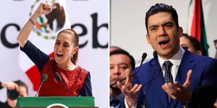 Mientras Sheinbaum celebra 7 años de la 4T, el PAN cuestiona seguridad en Michoacán, el PRI y MC callan
