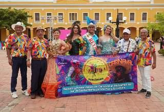 Carnaval del Sur samario se tomó a Barranquilla