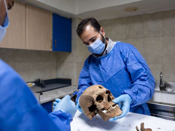 Inside Syria’s fight to identify the disappeared