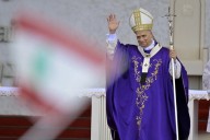 El Papa se despide del Líbano