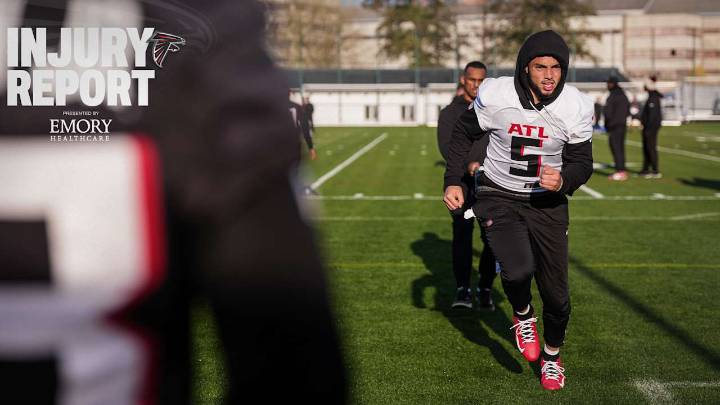 Falcons injury report: Drake London 'has a chance' to play vs. Seattle Seahawks