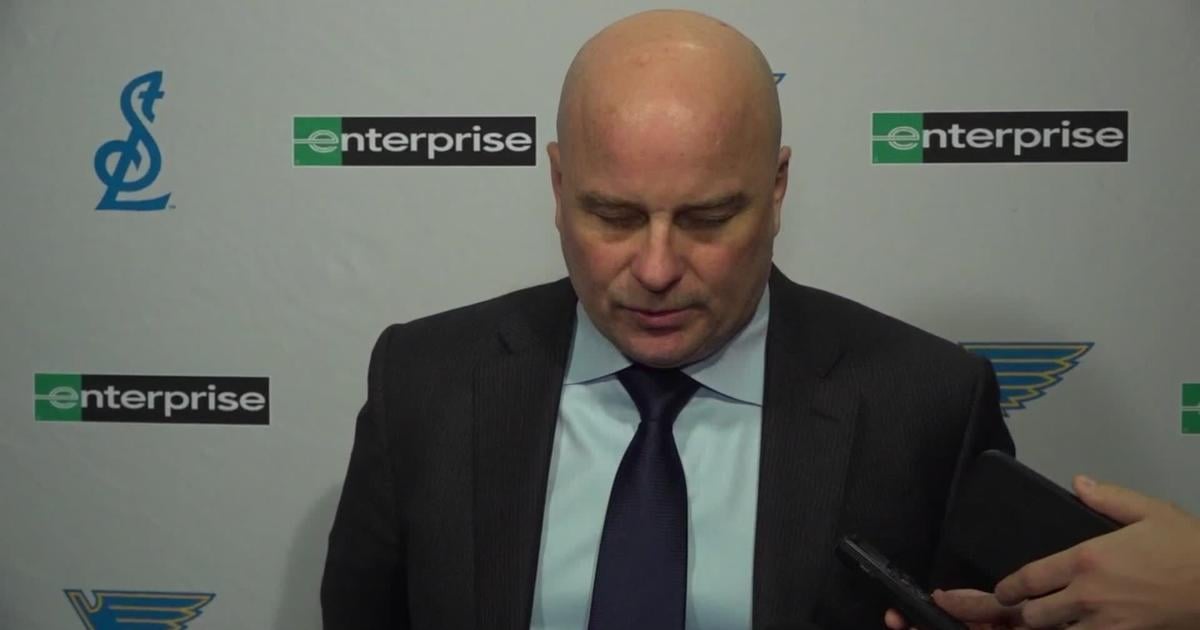 Desperation, intensity leading to Blues wins, Jim Montgomery says