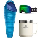 Deals on Therm-a-rest sleeping bags, Smith goggles and Stanley cups and tumblers up to 60% off for REI’s Cyber Sale while they last this week