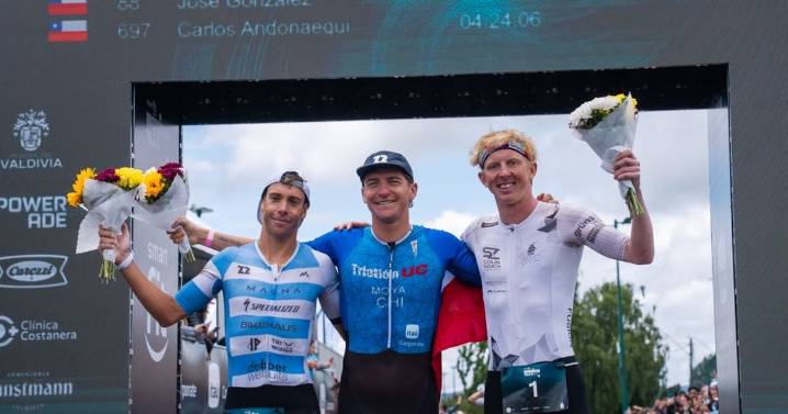 Diego Moya se impone en el Ironman 70.3 de Valdivia y Bárbara Riveros también entra al podio