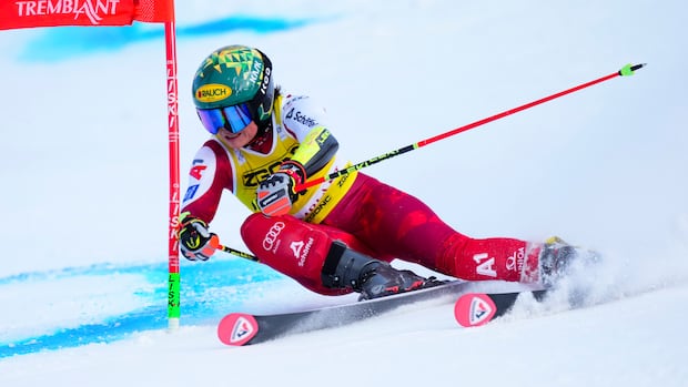 Austria’s Scheib caps World Cup ski stop in Quebec with giant slalom win