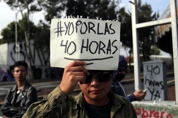 Llega al Senado iniciativa para jornada laboral de 40 horas