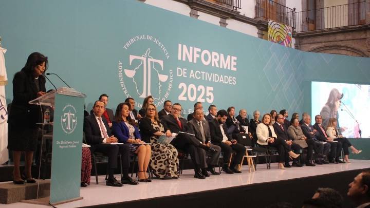 Presidenta del TJACDMX presume “unidad interna” al rendir su último informe