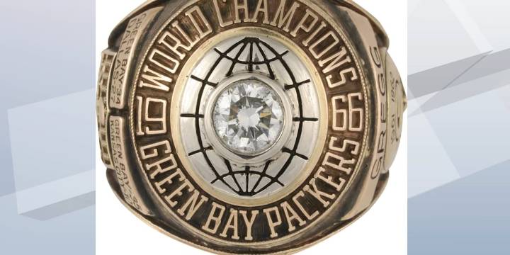 Forrest Gregg’s Super Bowl ring sells at auction for $160,225
