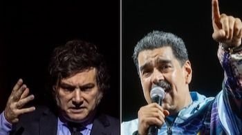 Milei llegó a Oslo por el Nobel de la Paz