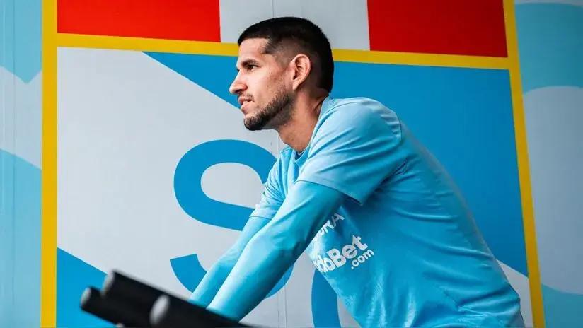 Sporting Cristal y una gran baja: Luis Abram sufrió un desgarro y no jugará la vuelta ante Alianza Lima