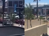 Momentos de pánico en Maipú: testigos graban violento robo de “overoles blancos” en centro comercial