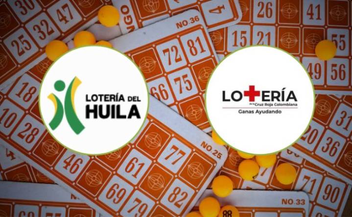 Resultados Lotería Cruz Roja y Huila, HOY 2 de diciembre de 2025: números ganadores