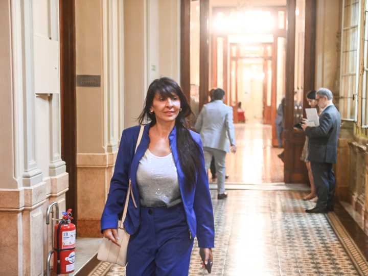 Lorena Villaverde renunció a su banca como senadora en medio del escándalo por supuestos vínculos con el narcotráfico