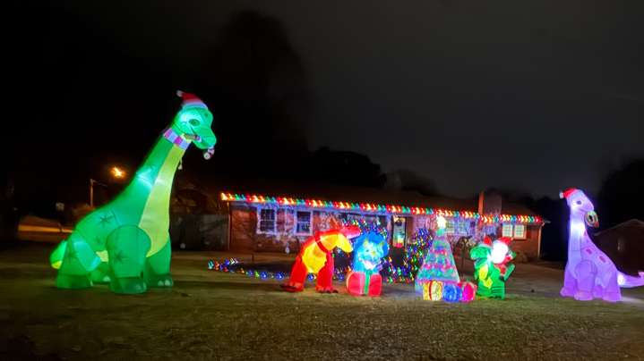 Shelby-area homes glow with Christmas lights this season