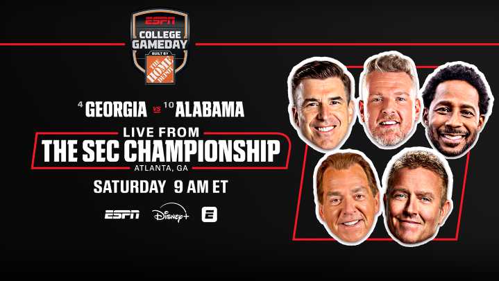 ESPN’s College GameDay Built by The Home Depot Travels to Atlanta for the SEC Championship Game