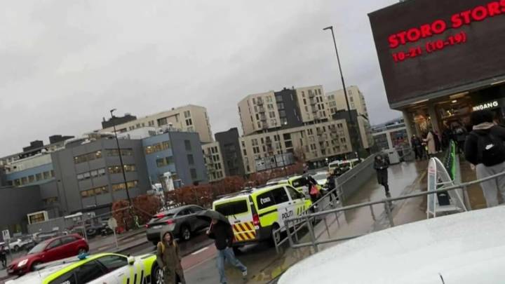 Tiroteo con varios heridos y al menos un detenido en un centro comercial de Oslo