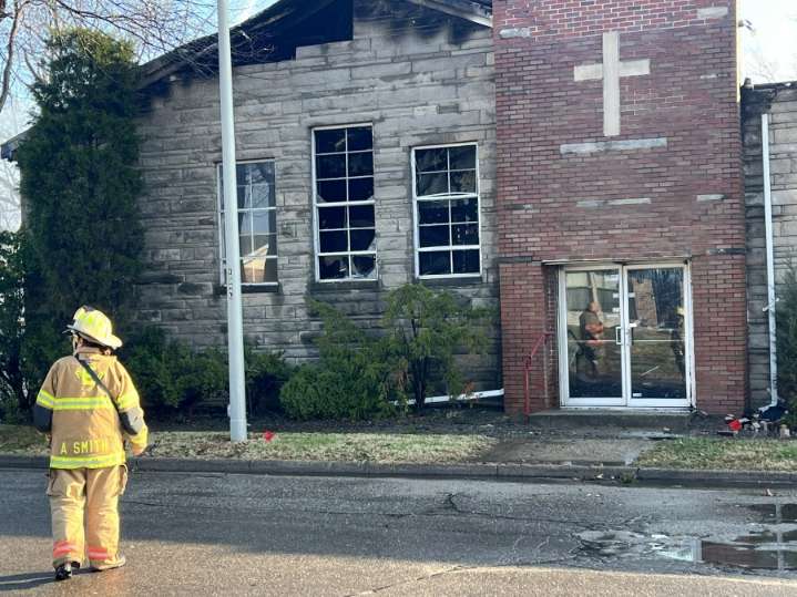 Evansville church fire cause ruled as undetermined