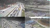 Crash causes northbound I-77 traffic to come to standstill in Canton