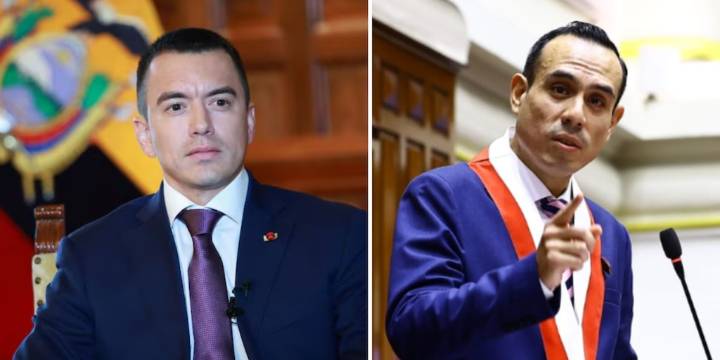 José Jerí discutirá con el presidente de Ecuador, Daniel Noboa, sobre la delincuencia transnacional