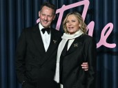 Kim Cattrall boda con Russell Thomas