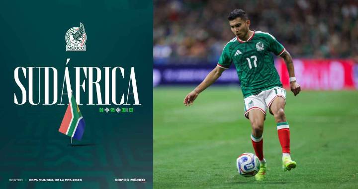 México abrirá el Mundial 2026 en el Estadio Azteca y se enfrentará contra Sudáfrica