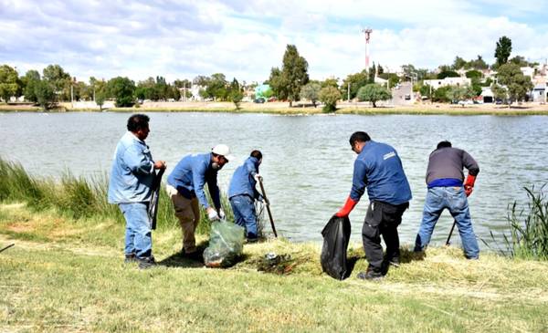 Limpieza integral y nuevas mejoras para fortalecer el equilibrio ecológico de la Reserva Laguna Chiquichano