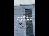 Window washers left dangling 15 stories above the ground