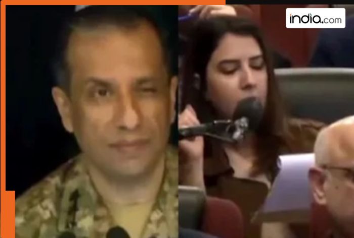 VIDEO: Pak army spokesperson winks at woman journalist during press briefing on Imran Khan, internet calls it 'new low'