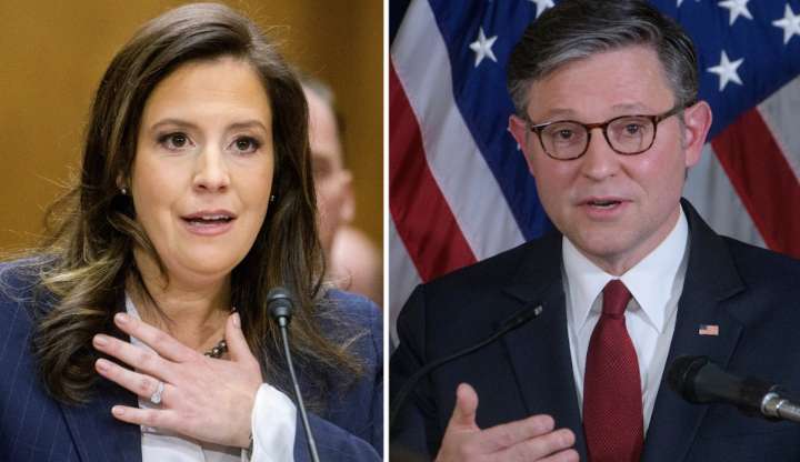Republican rift: Stefanik accuses Johnson of siding with 'deep state' on FBI oversight
