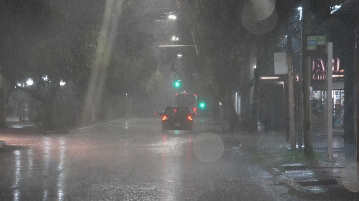 El SMN emitió una alerta naranja por fuertes tormentas en San Juan