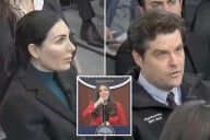 Laura Loomer, Matt Gaetz show for first Pentagon briefing after press corps 'self deports'
