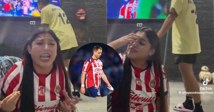 Aficionada de Chivas pierde el control e insulta a Chicharito por errar penal: “Mugre pelón”