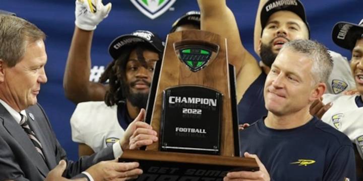 UConn’s new football coach is a winner