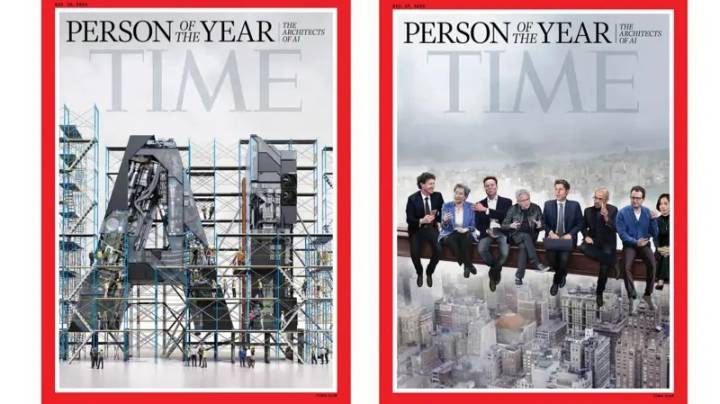 Quiénes son los "arquitectos de la IA", elegidos Persona del Año por la revista Time