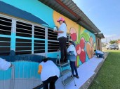 “Comex transforma vidas y espacios en Córdoba, Veracruz a través del Festival del Color”