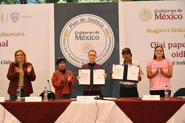 "Justicia territorial": Sheinbaum devuelven tierras al pueblo Ódami