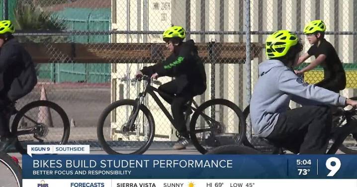 School bicycle training builds life skills
