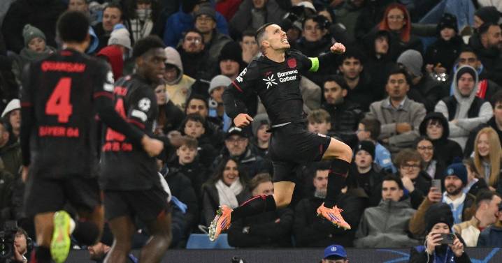 Bayer Leverkusen sweating on fitness of key player who helped sink Man City