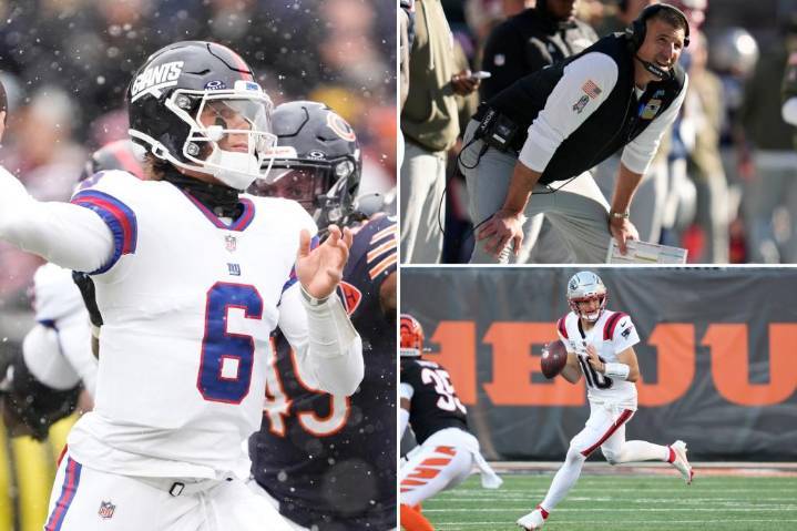 What we'll learn about Jaxson Dart, Giants in Patriots showdown