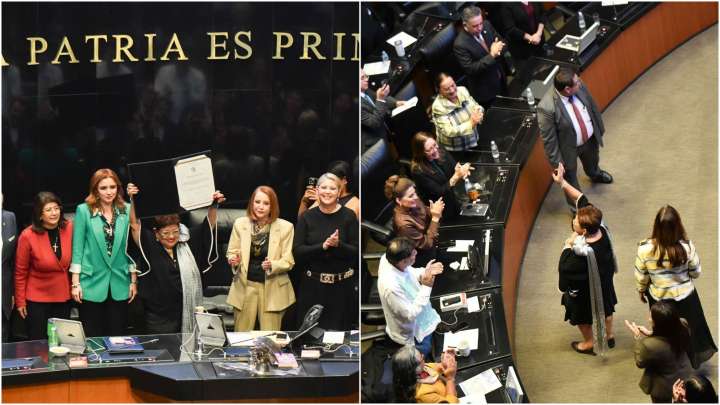 Ernestina Godoy Rinde Protesta en el Senado como la Nueva Fiscal de la República