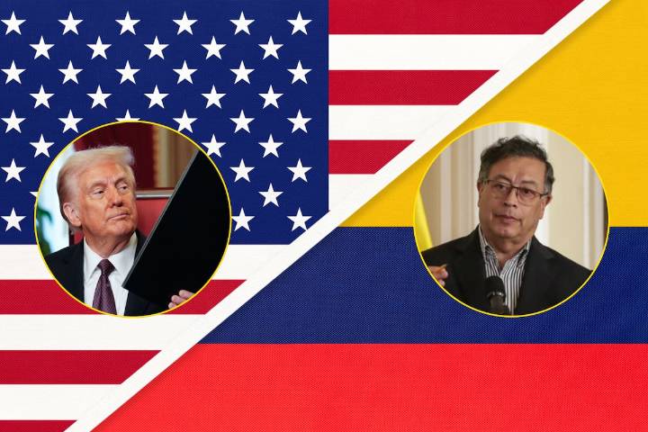 A Washington no ha llegado una invitación de Petro a Trump para visitar Colombia: portavoz Leavitt