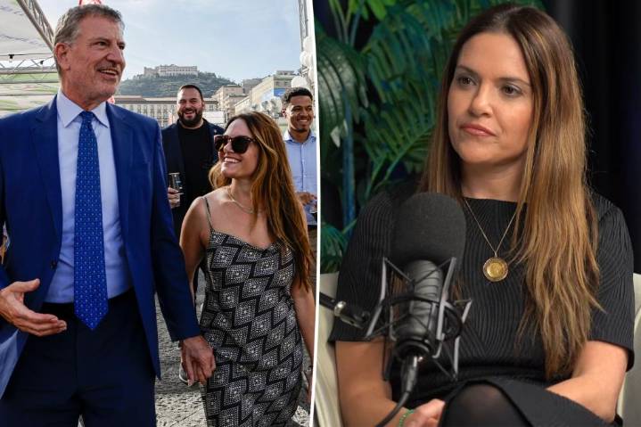Bill de Blasio's ex Nomiki Konst claims former mayor wanted kids with her before cheating scandal