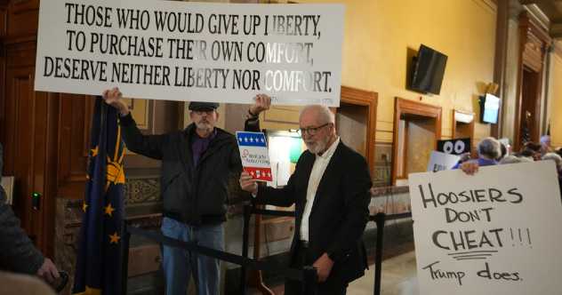 High-stakes Indiana redistricting vote tests Republican resistance to Trump’s demands