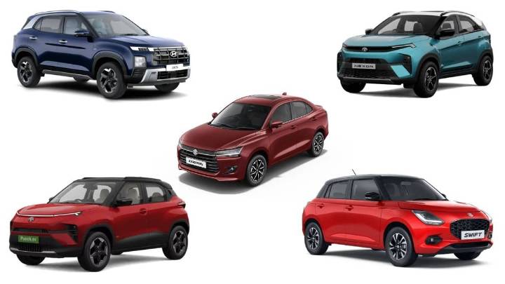 Top 5 Cars with Highest Sales in November 2025 Automobile News