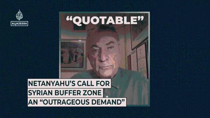 Netanyahu’s call for Syrian buffer zone an “outrageous demand”