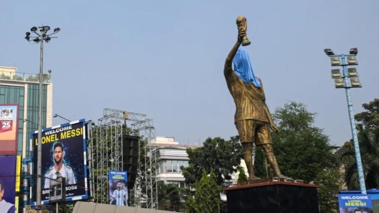 Inaugurará Calcuta la estatua más grande del mundo dedicada a Messi